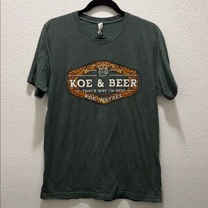 Bella Canvas Dark Green Men's Tee with Graphic